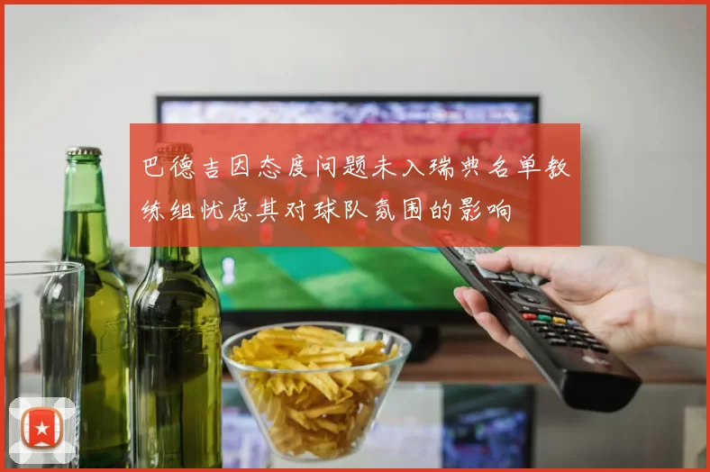 巴德吉因态度问题未入瑞典名单教练组忧虑其对球队氛围的影响